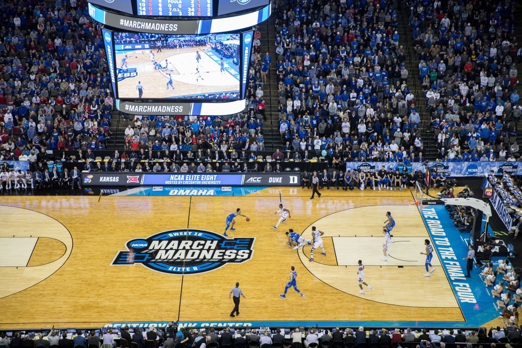 NCAA men’s basketball tournament first and second rounds